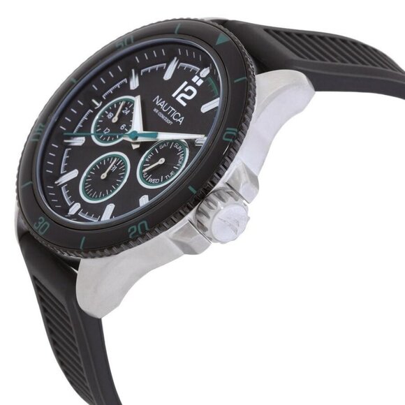 NWT Nautica Fashion Men's Quartz Steel Authentic Watch - Picture 2 of 3